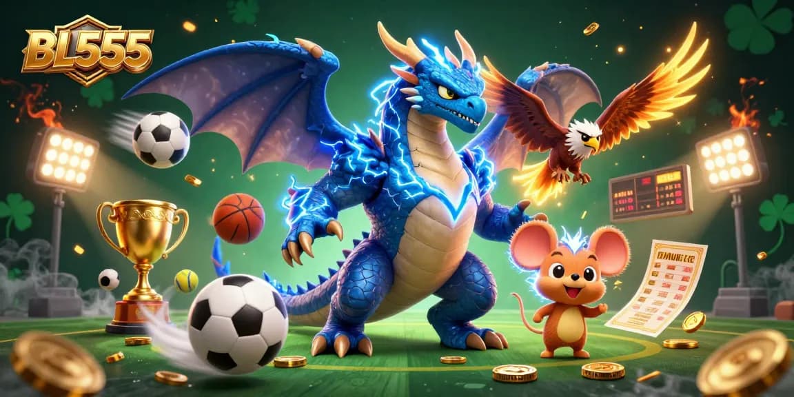 Win big with BL555 at the vibrant online sports betting platform featuring exciting dynamic elements.