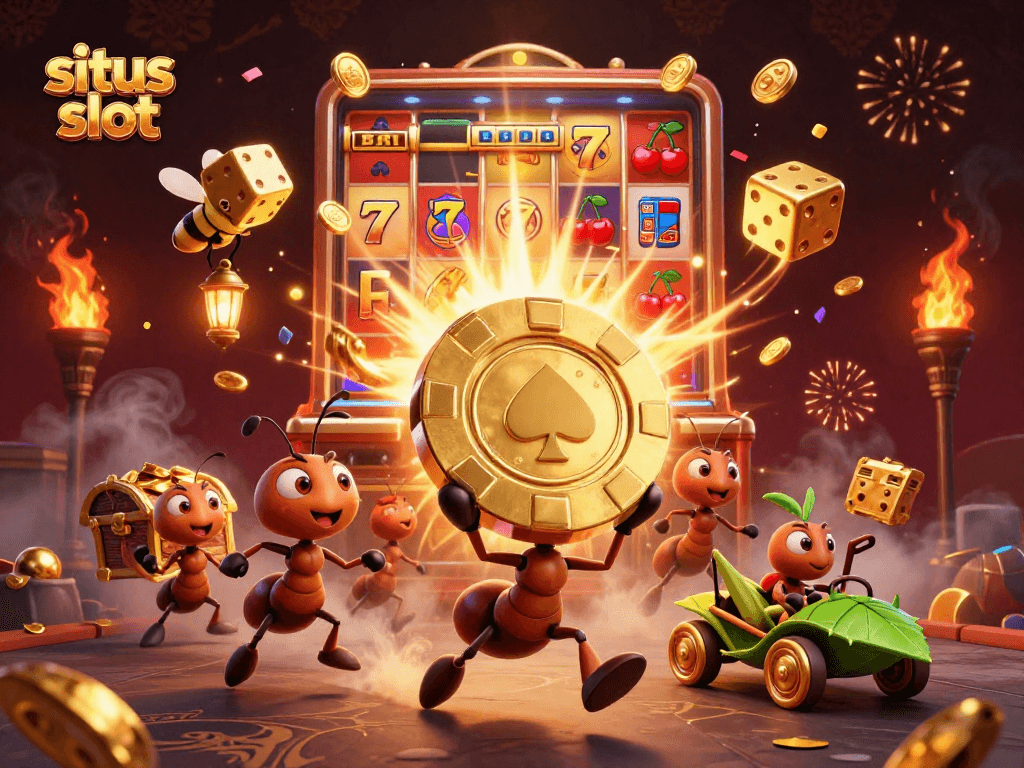 Menangkan jackpot di situs slot dengan karakter unik dalam ilustrasi 3D yang memukau.