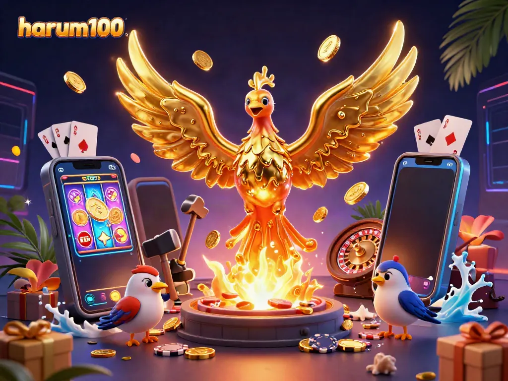 Menangkan jackpot dengan harum100 dalam ilustrasi kasino 3D menakjubkan ini.