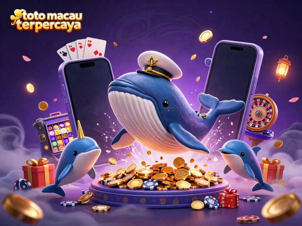 Menangkan peluang Anda di toto macau terpercaya dengan ilustrasi digital kasino yang menarik.