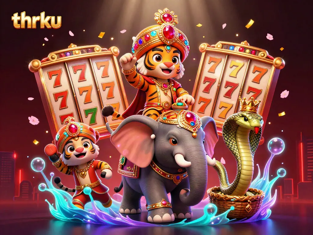 Engage with thrilling slot adventures at thrku featuring vibrant visuals and rich casino elements.