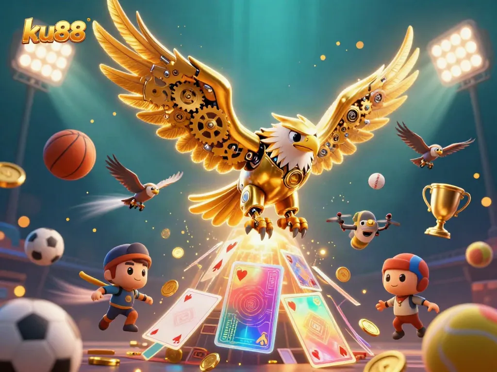 ku88's vibrant casino world illuminates players with exhilarating action and dynamic sports elements.
