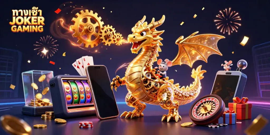 ทางเข้า JOKER GAMING สู่โลกเกมพนันในภาพลักษณ์ที่สวยงามและน่าตื่นเต้น