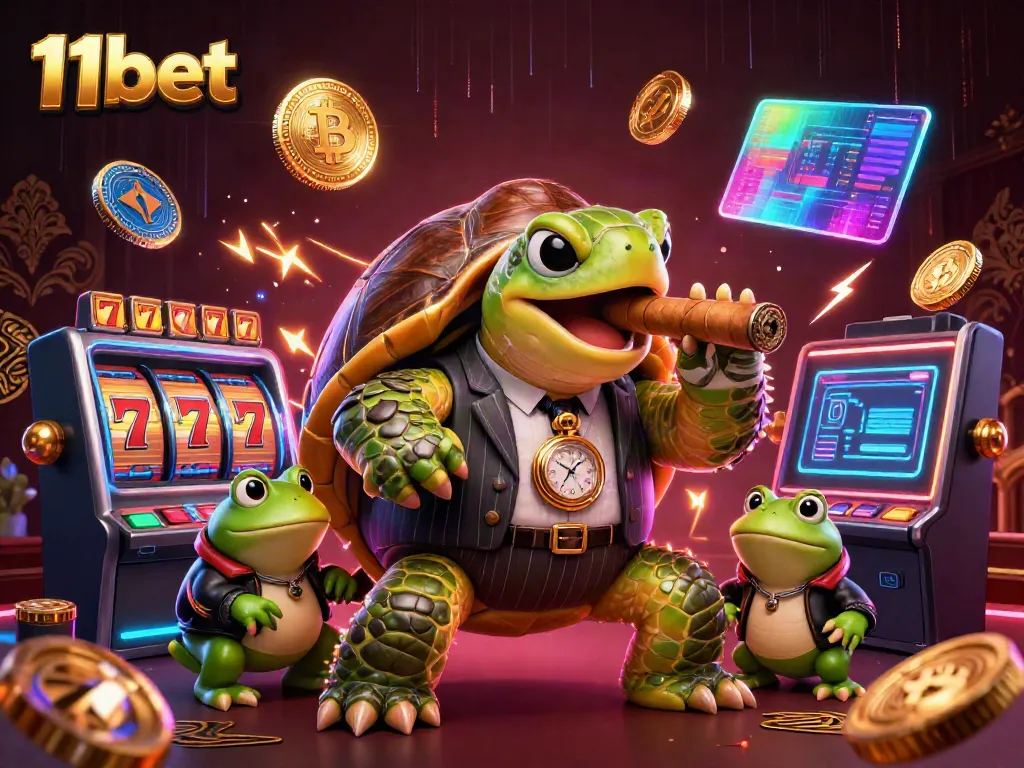 Join the excitement at 11bet with thrilling slots, jackpot counters, and a casino ambiance.