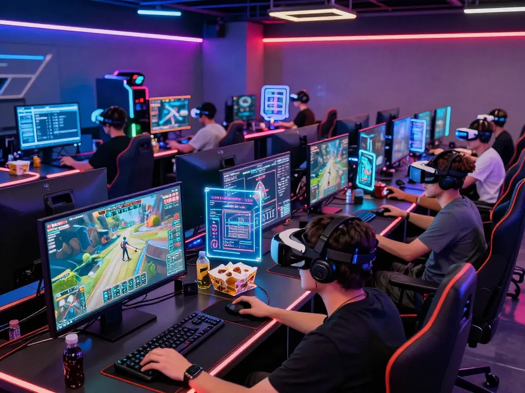 Engaging digital gaming scene showing luxury111 login experience in a vibrant online arena.