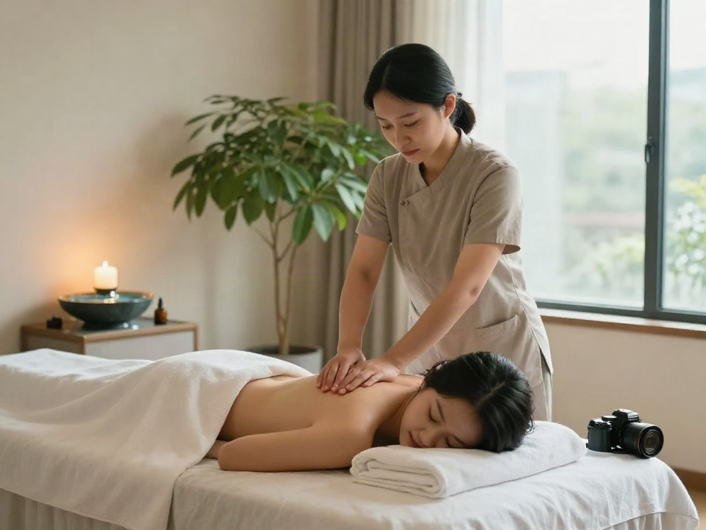 양주출장안마 massage experience in a tranquil home spa environment with a skilled therapist providing relaxation.